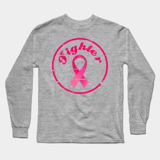 Breast Cancer Fighter Long Sleeve T-Shirt